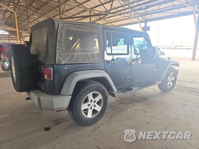 Trzecie zdjęcie samochodu z tyłu: 2007 JEEP WRANGLER X VIN:1J4GB39177L138711 - miniatura