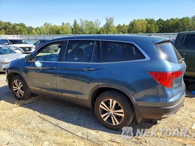 Drugie zdjęcie samochodu z przodu: 2017 HONDA PILOT EXL VIN:5FNYF6H56HB087744 - miniatura