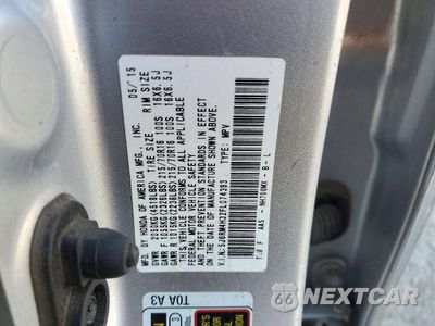 Zdjęcie 14 z 14 samochodu: 2015 HONDA CR-V LX VIN:5J6RM4H32FL074393 - miniatura