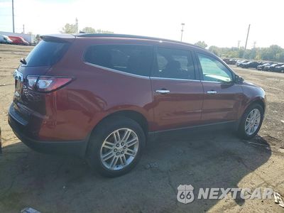Trzecie zdjęcie samochodu z tyłu: 2015 CHEVROLET TRAVERSE LT VIN:1GNKRGKD6FJ266317 - miniatura