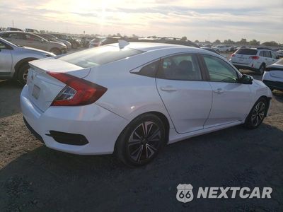 Trzecie zdjęcie samochodu z tyłu: 2016 HONDA CIVIC EXL VIN:19XFC1F7XGE206617 - miniatura