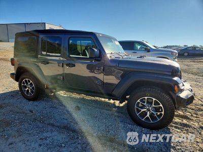 Czwarte zdjęcie samochodu z boku: 2024 JEEP WRANGLER SPORT VIN:1C4PJXDN9RW103163 - miniatura