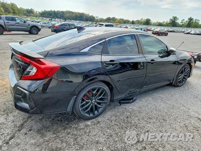 Trzecie zdjęcie samochodu z tyłu: 2020 HONDA CIVIC SI VIN:2HGFC1E57LH706282 - miniatura