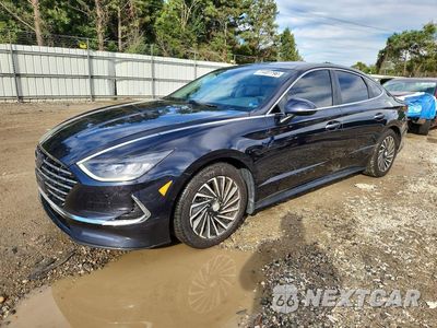 2021 HYUNDAI SONATA HYBRID SEL KMHL34JJ4MA024350 - główne zdjęcie licytacji z USA - miniatura