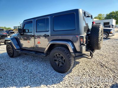 Drugie zdjęcie samochodu z przodu: 2016 JEEP WRANGLER UNLIMITED SAHARA VIN:1C4BJWEG3GL153074 - miniatura