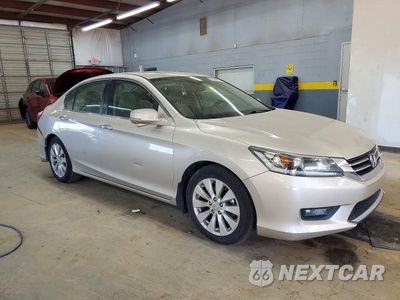 Czwarte zdjęcie samochodu z boku: 2014 HONDA ACCORD EXL VIN:1HGCR2F88EA238127 - miniatura