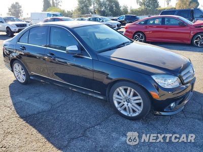 Czwarte zdjęcie samochodu z boku: 2009 MERCEDES-BENZ C 300 VIN:WDDGF54X09R071747 - miniatura