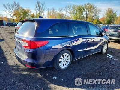 Trzecie zdjęcie samochodu z tyłu: 2020 HONDA ODYSSEY ELITE VIN:5FNRL6H98LB000533 - miniatura