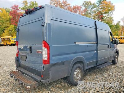 Trzecie zdjęcie samochodu z tyłu: 2021 RAM PROMASTER 3500 DELIVERY VAN VIN:3C6MRVJG9ME536515 - miniatura