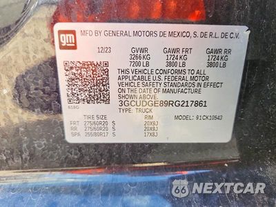 Zdjęcie 13 z 13 samochodu: 2024 CHEVROLET SILVERADO K1500 LTZ VIN:3GCUDGE89RG217861 - miniatura
