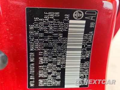 Zdjęcie 12 z 12 samochodu: 2016 TOYOTA COROLLA S PLUS VIN:2T1BURHE5GC662660 - miniatura