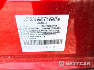 Zdjęcie 12 z 12 samochodu: 2009 MAZDA 6 I VIN:1YVHP81H595M50173 - miniatura