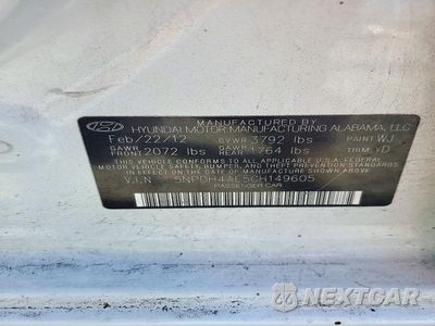 Zdjęcie 13 z 13 samochodu: 2012 HYUNDAI ELANTRA GLS VIN:5NPDH4AE5CH149605 - miniatura