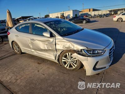 Czwarte zdjęcie samochodu z boku: 2018 HYUNDAI ELANTRA SEL VIN:5NPD84LF9JH249404 - miniatura