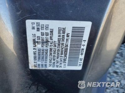 Zdjęcie 14 z 14 samochodu: 2013 HONDA ODYSSEY EXL VIN:5FNRL5H60DB067841 - miniatura
