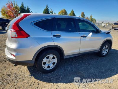 Trzecie zdjęcie samochodu z tyłu: 2016 HONDA CR-V LX VIN:2HKRM3H35GH502785 - miniatura