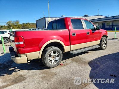 Trzecie zdjęcie samochodu z tyłu: 2008 FORD F150 SUPERCREW VIN:1FTPW12VX8KC58215 - miniatura