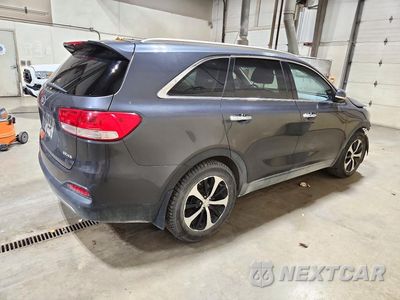 Trzecie zdjęcie samochodu z tyłu: 2018 KIA SORENTO EX VIN:5XYPH4A52JG423764 - miniatura