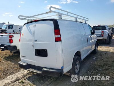 Trzecie zdjęcie samochodu z tyłu: 2024 CHEVROLET EXPRESS G2500 VIN:1GCWGAFP9R1139017 - miniatura