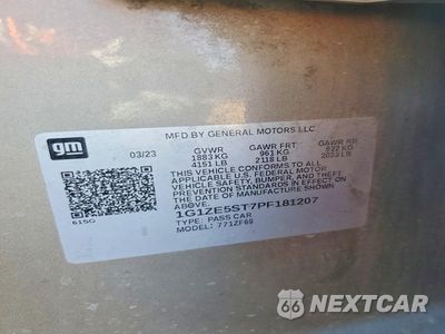 Zdjęcie 12 z 12 samochodu: 2023 CHEVROLET MALIBU PREMIER VIN:1G1ZE5ST7PF181207 - miniatura