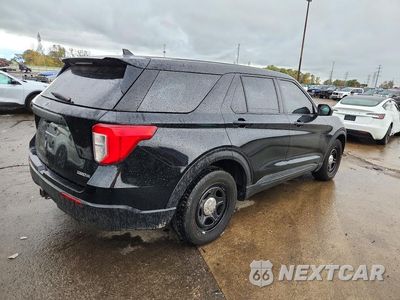 Trzecie zdjęcie samochodu z tyłu: 2020 FORD EXPLORER POLICE INTERCEPTOR VIN:1FM5K8AW4LGC14787 - miniatura