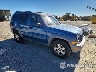 Czwarte zdjęcie samochodu z boku: 2006 JEEP LIBERTY SPORT VIN:1J4GL48K26W124323 - miniatura