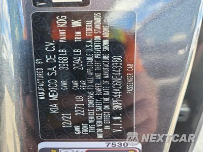 Zdjęcie 12 z 12 samochodu: 2022 KIA FORTE GT VIN:3KPF44AC6NE443380 - miniatura