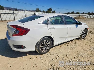 Trzecie zdjęcie samochodu z tyłu: 2017 HONDA CIVIC EX VIN:2HGFC2F77HH540083 - miniatura