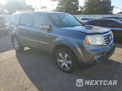 Czwarte zdjęcie samochodu z boku: 2013 HONDA PILOT TOURING VIN:5FNYF4H90DB033034 - miniatura