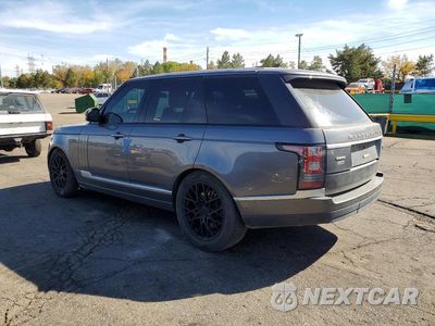 Drugie zdjęcie samochodu z przodu: 2016 LAND ROVER RANGE ROVER SUPERCHARGED VIN:SALGS2EF8GA289093 - miniatura