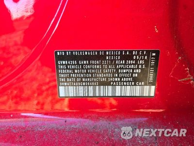 Zdjęcie 12 z 12 samochodu: 2016 VOLKSWAGEN GTI S/SE VIN:3VW4T7AU9GM064643 - miniatura