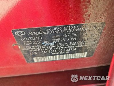 Zdjęcie 12 z 12 samochodu: 2016 HYUNDAI SONATA SPORT VIN:5NPE34AF0GH318754 - miniatura