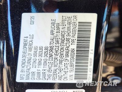 Zdjęcie 12 z 12 samochodu: 2025 ACURA TLX A-SPEC VIN:19UUB6F53SA002454 - miniatura
