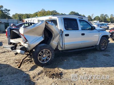 Trzecie zdjęcie samochodu z tyłu: 2004 DODGE DAKOTA QUAD SPORT VIN:1D7HL38N24S610431 - miniatura
