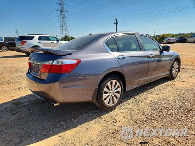 Trzecie zdjęcie samochodu z tyłu: 2014 HONDA ACCORD EXL VIN:1HGCR2F87EA218936 - miniatura