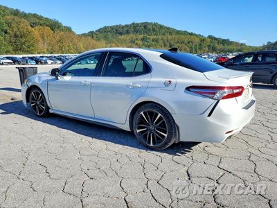 Drugie zdjęcie samochodu z przodu: 2019 TOYOTA CAMRY XSE VIN:4T1B61HK1KU837740 - miniatura