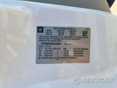 Zdjęcie 13 z 13 samochodu: 2012 CHEVROLET TAHOE K1500 LT VIN:1GNSKBE06CR154484 - miniatura