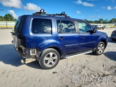 Trzecie zdjęcie samochodu z tyłu: 2013 HONDA PILOT EXLN VIN:5FNYF3H77DB015400 - miniatura