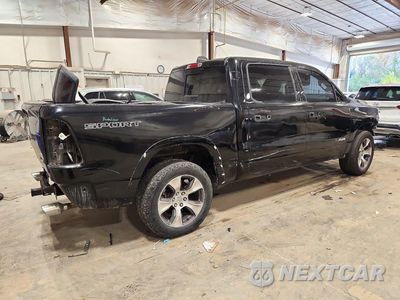 Trzecie zdjęcie samochodu z tyłu: 2021 RAM 1500 LARAMIE VIN:1C6SRFJT3MN526018 - miniatura