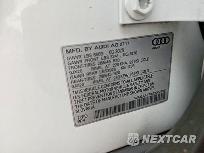 Zdjęcie 13 z 13 samochodu: 2018 AUDI Q7 PREMIUM PLUS VIN:WA1LAAF70JD004798 - miniatura