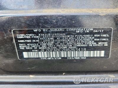 Zdjęcie 13 z 13 samochodu: 2017 SUBARU CROSSTREK PREMIUM VIN:JF2GPABC2H8263418 - miniatura