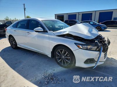 Czwarte zdjęcie samochodu z boku: 2021 HONDA ACCORD EXL VIN:1HGCV1F51MA021173 - miniatura