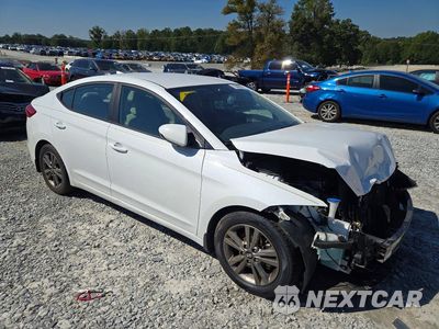 Czwarte zdjęcie samochodu z boku: 2018 HYUNDAI ELANTRA SEL VIN:5NPD84LF4JH262402 - miniatura