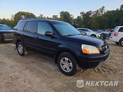 Czwarte zdjęcie samochodu z boku: 2005 HONDA PILOT EX VIN:5FNYF18425B061468 - miniatura