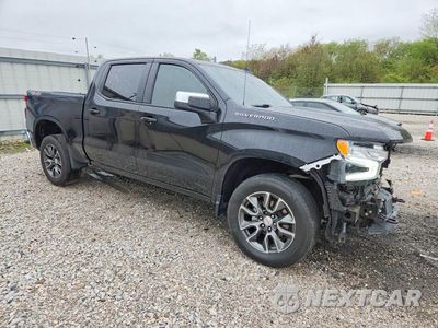 Czwarte zdjęcie samochodu z boku: 2023 CHEVROLET SILVERADO K1500 LT-L VIN:3GCPDKEK6PG190417 - miniatura