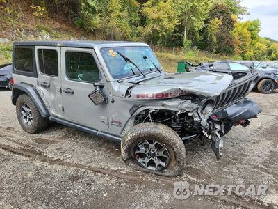 Czwarte zdjęcie samochodu z boku: 2019 JEEP WRANGLER UNLIMITED RUBICON VIN:1C4HJXFN1KW502060 - miniatura