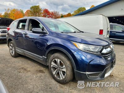 Czwarte zdjęcie samochodu z boku: 2019 HONDA CR-V LX VIN:2HKRW6H32KH211813 - miniatura