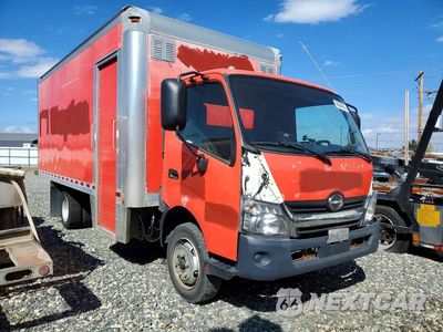 Czwarte zdjęcie samochodu z boku: 2018 HINO 195 BOX TRUCK VIN:JHHSDM2H0JK006164 - miniatura