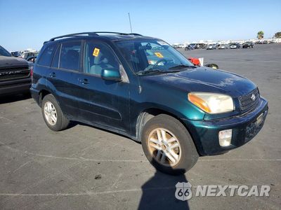 Czwarte zdjęcie samochodu z boku: 2002 TOYOTA RAV4 BASE VIN:JTEGH20VX20062826 - miniatura