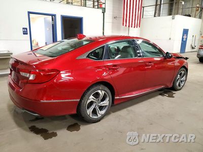 Trzecie zdjęcie samochodu z tyłu: 2018 HONDA ACCORD EX VIN:1HGCV1F47JA218237 - miniatura